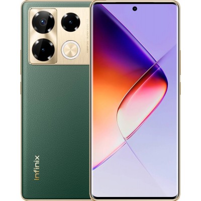 Купити Смартфон Infinix Note 40 Pro X6850 8/256GB Dual Sim Vintage Green; 6.78" (2436х1080) AMOLED / MediaTek Helio G99 Ultimate