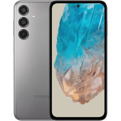 Купити Смартфон Samsung Galaxy M35 5G SM-M356 6/128GB Dual Sim Gray (SM-M356BZABEUC); 6.6" (2340x1080) Super AMOLED / Samsung Ex