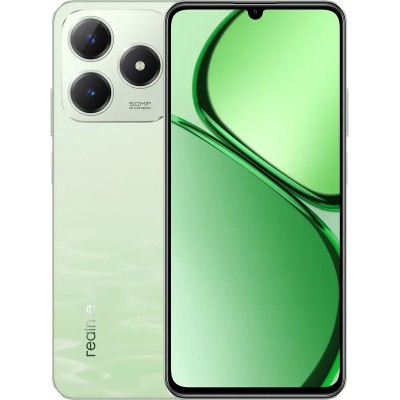 Купить ᐈ Кривой Рог ᐈ Низкая цена ᐈ Смартфон Realme C63 6/128GB (RMX3939) Jade Green; 6.75" (1600х720) IPS / Unisoc Tiger T612 /