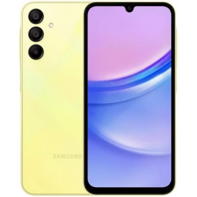 Купити Смартфон Samsung Galaxy A15 SM-A155 8/256GB Dual Sim Yellow (SM-A155FZYIEUC); 6.5" (2340x1080) Super AMOLED / MediaTek He