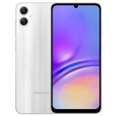 Купити Смартфон Samsung Galaxy A05 SM-A055 4/64GB Dual Sim Silver (SM-A055FZSDSEK); 6.7" (1600х720) PLS / MediaTek Helio G80 / О