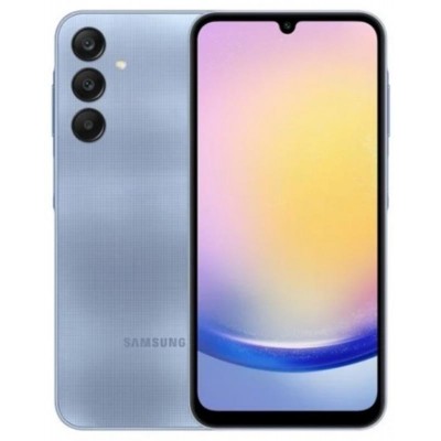 Купить ᐈ Кривой Рог ᐈ Низкая цена ᐈ Смартфон Samsung Galaxy A25 SM-A256 6/128GB Dual Sim Blue (SM-A256BZBDEUC); 6.5" (2340x1080)