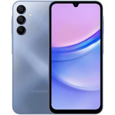 Купити Смартфон Samsung Galaxy A15 SM-A155 8/256GB Dual Sim Blue (SM-A155FZBIEUC); 6.5" (2340x1080) Super AMOLED / MediaTek Heli