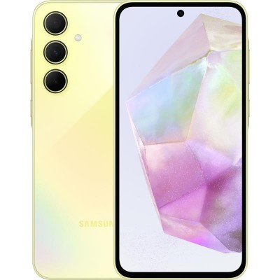 Купити Смартфон Samsung Galaxy A35 SM-A356 6/128GB Dual Sim Yellow (SM-A356BZYBEUC); 6.6" (2340x1080) Super AMOLED / Samsung Exy