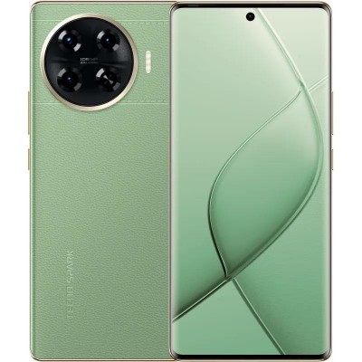 Купити Смартфон Tecno Spark 20 Pro+ (KJ7) 8/256GB Dual Sim Magic Skin Green (4894947019135); 6.78" (2636х1080) AMOLED / MediaTek