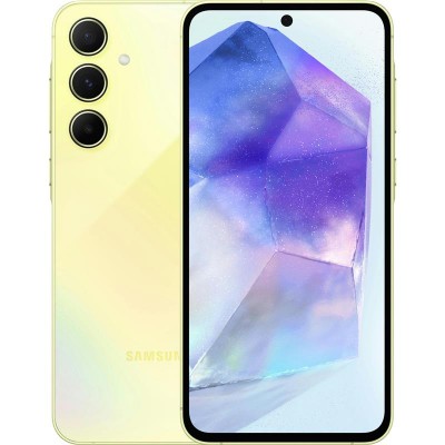 Купити Смартфон Samsung Galaxy A55 SM-A556 8/256GB Dual Sim Yellow (SM-A556BZYCEUC); 6.6" (2340x1080) Super AMOLED / Samsung Exy