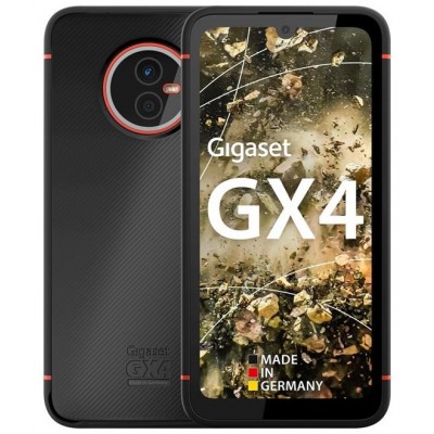 Купити Смартфон Gigaset GX4 IM 4/64GB Dual Sim Black (S30853H1531R111); 6.1" (1560х720) IPS / MediaTek Helio G99 / ОЗУ 4 ГБ / 64