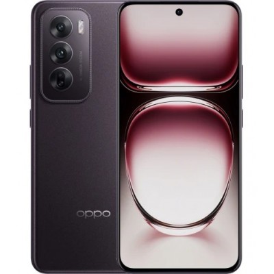 Купити Смартфон Oppo Reno12 12/256GB Black Brown; 6.7" (2412x1080) AMOLED / MediaTek Dimensity 7300 / ОЗУ 12 ГБ / 256 ГБ встроен