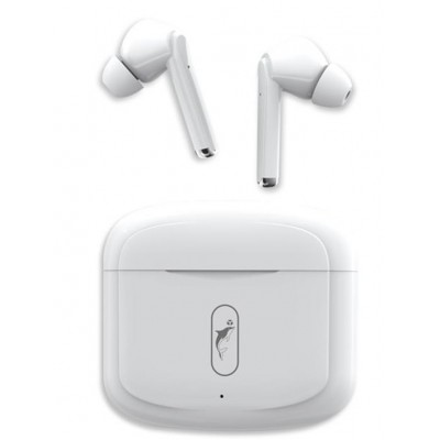 Купить ᐈ Кривой Рог ᐈ Низкая цена ᐈ Bluetooth-гарнитура SkyDolphin TWS SL24 White (BTE-000179)