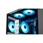 Купить ᐈ Кривой Рог ᐈ Низкая цена ᐈ Вентилятор DeepCool RF120-3 IN 1, 120х120х25 мм, 4-pin, черный с белым