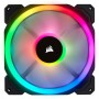 Купить ᐈ Кривой Рог ᐈ Низкая цена ᐈ Вентилятор Corsair LL140 RGB Twin Pack (CO-9050074-WW), 140x140x25мм, 4-pin, черный