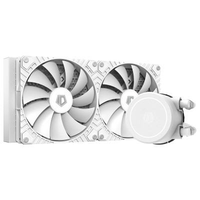 Купить ᐈ Кривой Рог ᐈ Низкая цена ᐈ Система водяного охлаждения ID-Cooling FX280 White, Intel: 2066/2011/1851/1700/1200/1151/115