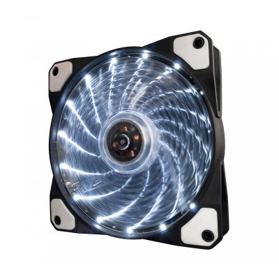 Купить ᐈ Кривой Рог ᐈ Низкая цена ᐈ Вентилятор Frime Iris LED Fan 15LED White (FLF-HB120W15); 120х120х25мм, 3-pin+4-pin