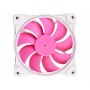 Купить ᐈ Кривой Рог ᐈ Низкая цена ᐈ Вентилятор ID-Cooling ZF-12025-PINK ARGB (Single Pack), 120x120x25мм, 4-pin PWM, белый с роз