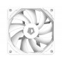 Купить ᐈ Кривой Рог ᐈ Низкая цена ᐈ Вентилятор ID-Cooling TF-12025-White, 120x120x25мм, 4-pin, белый