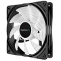 Купить ᐈ Кривой Рог ᐈ Низкая цена ᐈ Вентилятор DeepCool RF120R, 120х120х25 мм, 3-pin, 4-pin, черный с белым