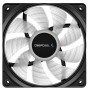 Купить ᐈ Кривой Рог ᐈ Низкая цена ᐈ Вентилятор DeepCool RF120R, 120х120х25 мм, 3-pin, 4-pin, черный с белым