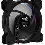 Купить ᐈ Кривой Рог ᐈ Низкая цена ᐈ Вентилятор AeroCool Saturn 12 FRGB (ACF3-ST10217.01), 120х120х25 мм, 3-Pin Molex