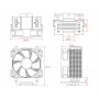 Купить ᐈ Кривой Рог ᐈ Низкая цена ᐈ Кулер процессорный ID-Cooling SE-903-XT, Intel: 1700/1200/1151/1150/1155/1156, AMD: AM5/AM4,