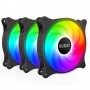 Купить ᐈ Кривой Рог ᐈ Низкая цена ᐈ Вентилятор PCCooler FX 120 ARGB BK 3in1, 120x120x25мм, 4-pin, черный