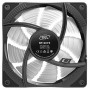 Купить ᐈ Кривой Рог ᐈ Низкая цена ᐈ Вентилятор DeepCool RF120FS, 120х120х25 мм, 3-pin, 4-pin, черный с белым