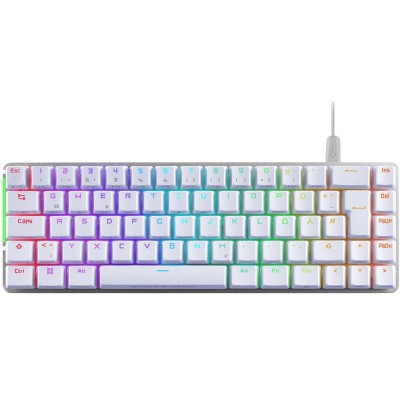 Купить ᐈ Кривой Рог ᐈ Низкая цена ᐈ Клавиатура Asus ROG Falchion Ace LED 68key NX RD White (90MP0346-BKUA11)