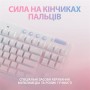 Купить ᐈ Кривой Рог ᐈ Низкая цена ᐈ Клавиатура беспроводная Logitech G715 Tactile White (920-010465)