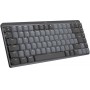 Купить ᐈ Кривой Рог ᐈ Низкая цена ᐈ Клавиатура беспроводная Logitech MX Mechanical Mini Minimalist Graphite (920-010780)