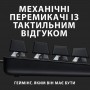 Купить ᐈ Кривой Рог ᐈ Низкая цена ᐈ Клавиатура Logitech G413 TKL SE Corded Mechanical Gaming Keyboard Black (920-010446)