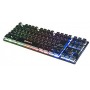 Купить ᐈ Кривой Рог ᐈ Низкая цена ᐈ Клавиатура REAL-EL Gaming 8710 TKL Backlit Ukr Black