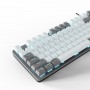 Купить ᐈ Кривой Рог ᐈ Низкая цена ᐈ Клавиатура Aula Mechanical F3287 White/Grey Keycap KRGD Blue (6948391240688)