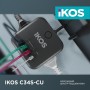 Купить ᐈ Кривой Рог ᐈ Низкая цена ᐈ Сетевой фильтр-удлинитель IKOS C34S-CU Black (0007-CEF)