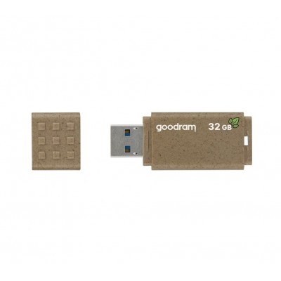 Купить ᐈ Кривой Рог ᐈ Низкая цена ᐈ Флеш-накопитель USB3.2 32GB GOODRAM UME3 Eco Friendly (UME3-0320EFR11)