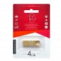 Купить ᐈ Кривой Рог ᐈ Низкая цена ᐈ Флеш-накопитель USB 4GB T&G 117 Metal Series Gold (TG117GD-4G)