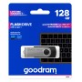 Купить ᐈ Кривой Рог ᐈ Низкая цена ᐈ Флеш-накопитель USB3.2 128GB GOODRAM UTS3 (Twister) Black (UTS3-1280K0R11)