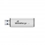 Купить ᐈ Кривой Рог ᐈ Низкая цена ᐈ Флеш-накопитель USB3.0 32GB MediaRange Black/Silver (MR916)