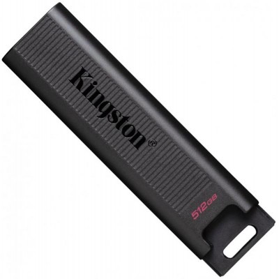 Купить ᐈ Кривой Рог ᐈ Низкая цена ᐈ Флеш-накопитель USB3.2 512GB Type-C Kingston DataTraveler Max Black (DTMAX/512GB)