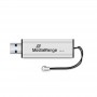 Купити Флеш-накопитель USB3.0 128GB MediaRange Black/Silver (MR918)ᐈ Кривий Ріг ᐈ Замовити по низькій ціні