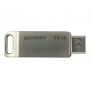 Купить ᐈ Кривой Рог ᐈ Низкая цена ᐈ Флеш-накопитель USB3.2 32GB OTG Type-C GOODRAM ODA3 Silver (ODA3-0320S0R11)