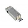 Купить ᐈ Кривой Рог ᐈ Низкая цена ᐈ Флеш-накопитель USB3.2 32GB OTG Type-C GOODRAM ODA3 Silver (ODA3-0320S0R11)