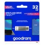 Купить ᐈ Кривой Рог ᐈ Низкая цена ᐈ Флеш-накопитель USB3.2 32GB OTG Type-C GOODRAM ODA3 Silver (ODA3-0320S0R11)