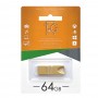 Купить ᐈ Кривой Рог ᐈ Низкая цена ᐈ Флеш-накопитель USB 64GB T&G 117 Metal Series Gold (TG117GD-64G)