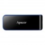 Купить ᐈ Кривой Рог ᐈ Низкая цена ᐈ Флеш-накопитель USB3.2 32GB Apacer AH356 Black (AP32GAH356B-1)