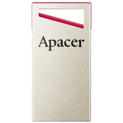 Купить ᐈ Кривой Рог ᐈ Низкая цена ᐈ Флеш-накопитель USB 64GB Apacer AH112 Gold/Red (AP64GAH112R-1)