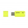 Купить ᐈ Кривой Рог ᐈ Низкая цена ᐈ Флеш-накопитель USB2.0 8GB GOODRAM UME2 Yellow (UME2-0080Y0R11)