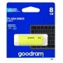 Купить ᐈ Кривой Рог ᐈ Низкая цена ᐈ Флеш-накопитель USB2.0 8GB GOODRAM UME2 Yellow (UME2-0080Y0R11)