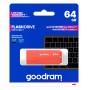 Купить ᐈ Кривой Рог ᐈ Низкая цена ᐈ Флеш-накопитель USB3.2 64GB GOODRAM UME3 Orange (UME3-0640O0R11)