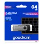 Купить ᐈ Кривой Рог ᐈ Низкая цена ᐈ Флеш-накопитель USB3.2 64GB GOODRAM UTS3 (Twister) Black (UTS3-0640K0R11)