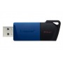 Купить ᐈ Кривой Рог ᐈ Низкая цена ᐈ Флеш-накопитель USB3.2 64GB Kingston DataTraveler Exodia M Black/Blue (DTXM/64GB)