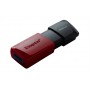 Купить ᐈ Кривой Рог ᐈ Низкая цена ᐈ Флеш-накопитель USB3.2 128GB Kingston DataTraveler Exodia M Black/Red (DTXM/128GB)